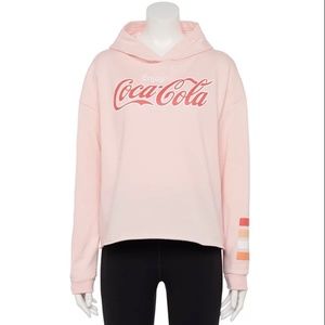 Coca Cola Pink Hoodie Super Soft Sweatshirt beautiful color